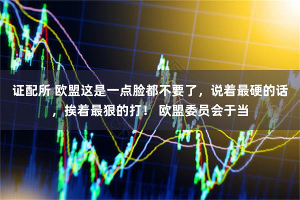 证配所 欧盟这是一点脸都不要了，说着最硬的话，挨着最狠的打！ 欧盟委员会于当