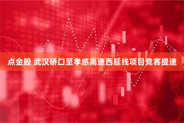 点金股 武汉硚口至孝感高速西延线项目竞赛提速