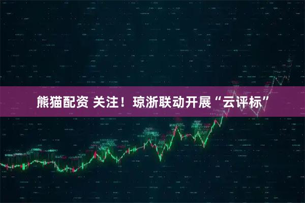 熊猫配资 关注！琼浙联动开展“云评标”