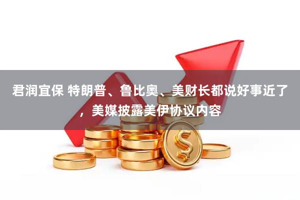君润宜保 特朗普、鲁比奥、美财长都说好事近了，美媒披露美伊协议内容